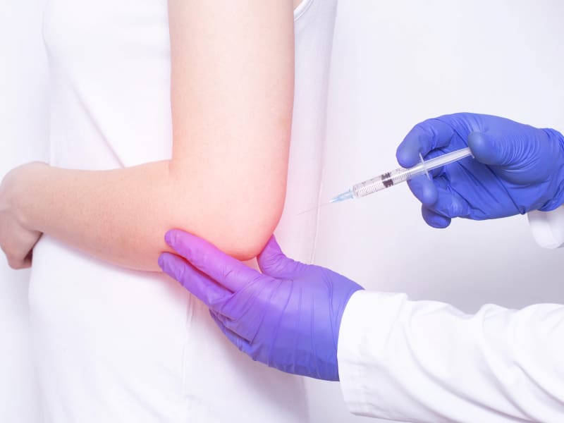 Elbow Injection - Prolotherapy